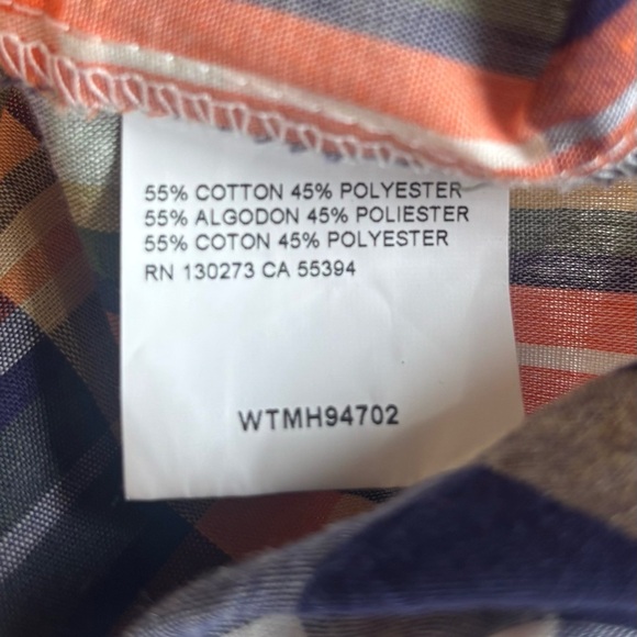 Vintage Y2K Wrangler Plaid Pearl Snap Western Shirt Medium - Picture 7 of 7